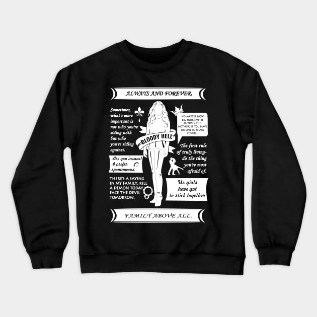 Rebekah The Originals Crewneck Sweatshirt by KsuAnn